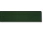 Azulejo color liso verde 7x28 cm.