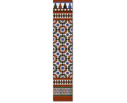 Arabian wall tiles ref. 570M Height 58.27 In.
