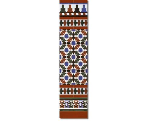 Arabian wall tiles ref. 570M Height 47.24 In.